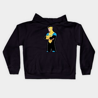 invincible stckr Kids Hoodie